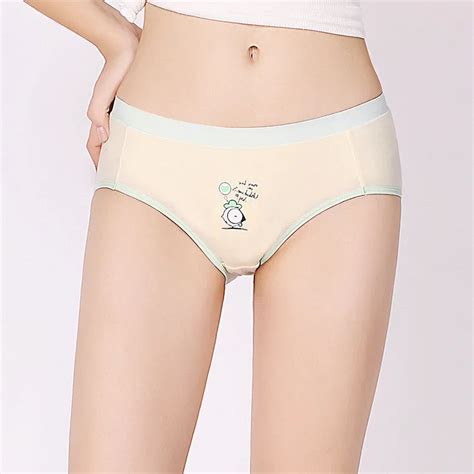 New Arrival Free Shipping Feichangzimei Girl Panties Cotton Solid