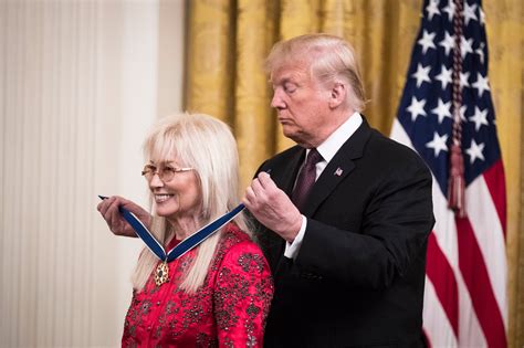 Trump Awards Medals Of Freedom To Elvis Babe Ruth And Miriam Adelson The New York Times