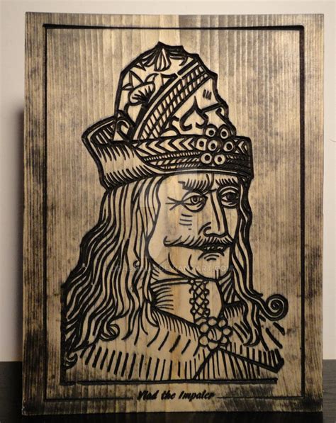 Vlad The Impaler Carved In Pine By Drabhaus On Deviantart