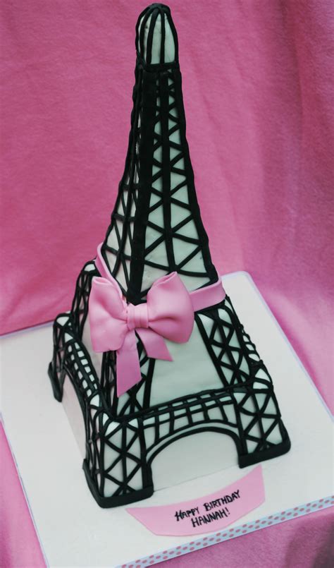 Eiffel Tower Cake