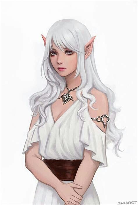 Pin By Manu Oliveiras On 1 Female Elf Elf Art Anime Elf