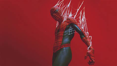 Download 2560x1440 wallpaper spider-man in the web ...