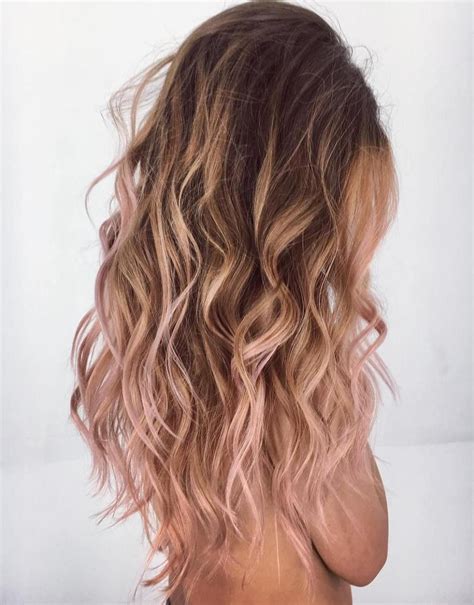 Rose gold is one of the most stylish and striking hair colors of the year. 20 Brilliant Rose Gold Hair Color Ideas | Gold hair colors ...