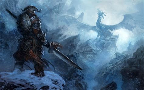 The Elder Scrolls V Skyrim The Elder Scrolls Fantasy Art Dragon