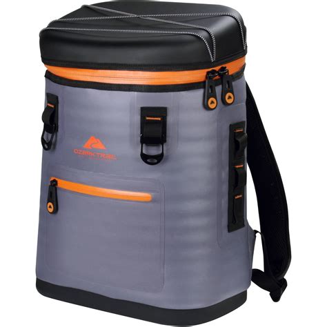 Ozark Trail 20 Can Beersoda Black And Grey Premium Insulated Cooler