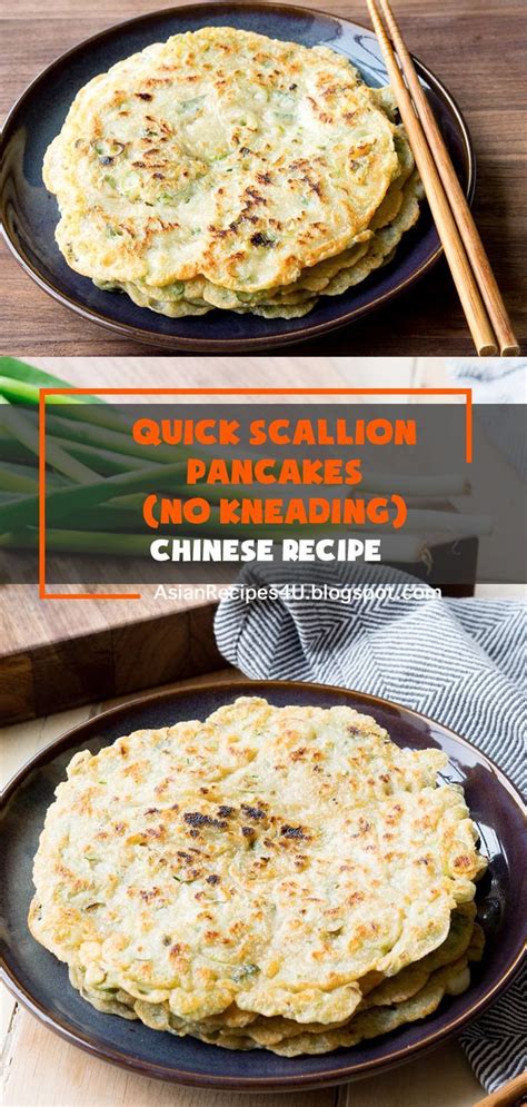 You Can Have These Quick And Easy Chinese Scallion Pancakes Cooking On