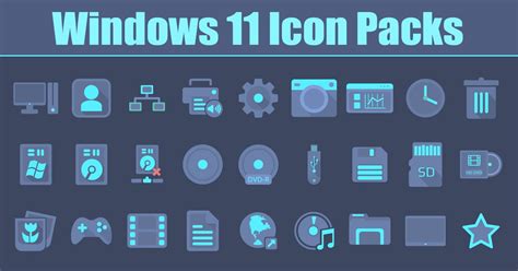 10 Best Icon Packs For Windows 11 And How To Install It Playing Field