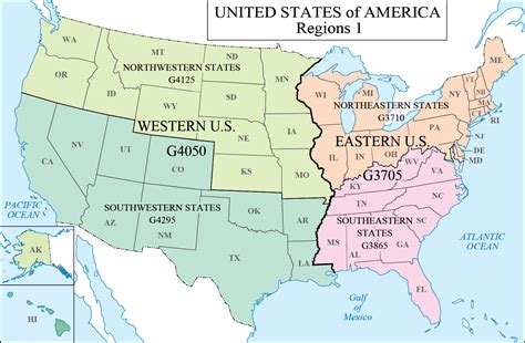 Lc G Schedule Map 5 Usa Regions 1 Waml Information Bulletin