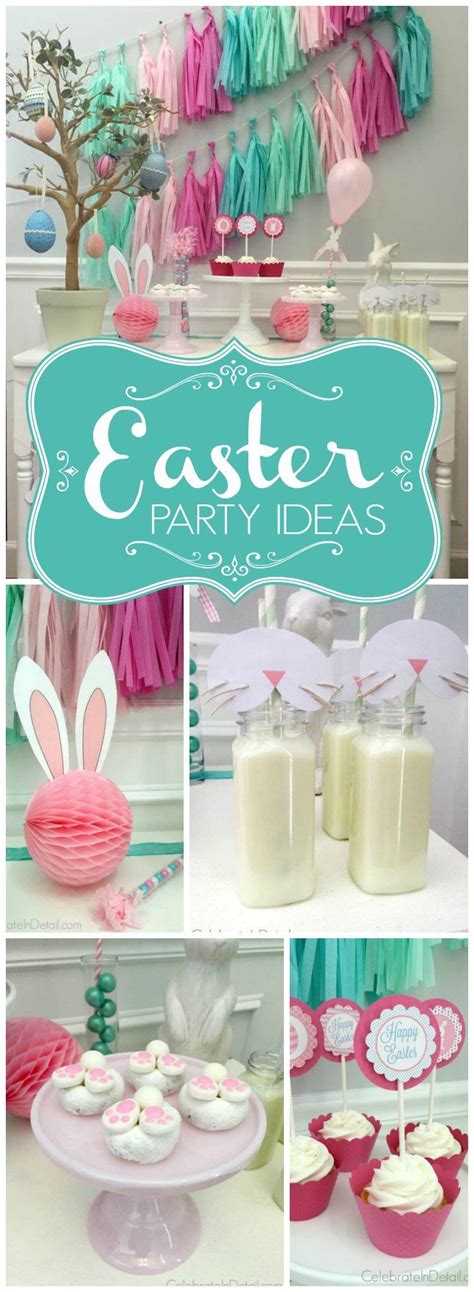 Simple Pastel Easter Party Easter Easter Celebration Catch My
