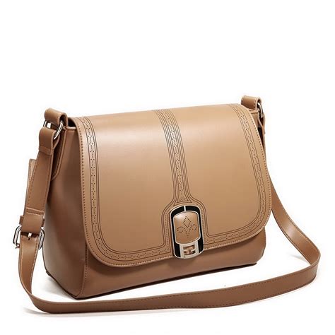 Free uk and international delivery available. Women messenger bag Light tan