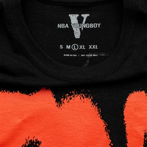 Tricou Negru Vlone X Youngboy Nba Top Couture Cartel