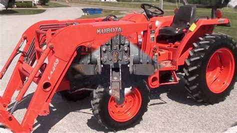 2005 Kubota L3400 4x4 Tractor With Loader For Sale Youtube