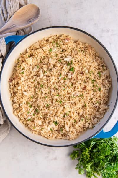 Brown Rice Pilaf Wholesome Made Easy