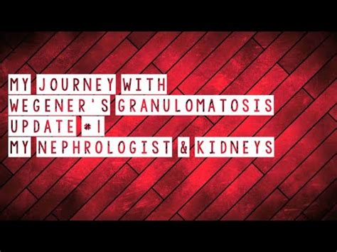 Update Nephrologist My Kidneys My Journey With Wegeners Granulomatosis Aka GPA Vasculitis