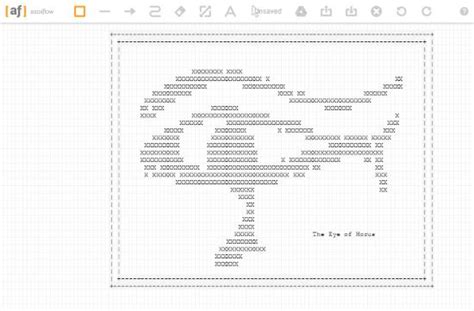 Draw Using Ascii Characters Online Share It Anywhere Asciiflow