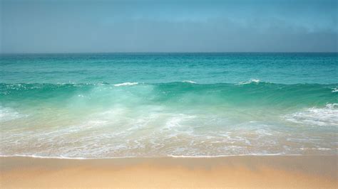 Download Wallpaper 1280x720 Ocean Coast Horizon Waves