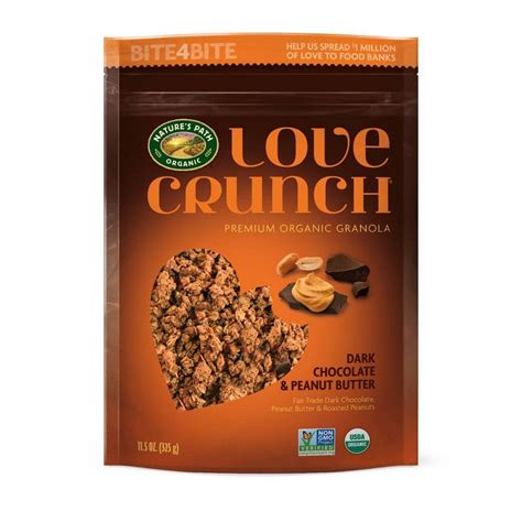 Nature S Path Love Crunch Dark Chocolate And Peanut Butter 11 5oz
