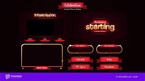 Twitch Overlays 1 Free And Premium Overlays For Streaming Templates