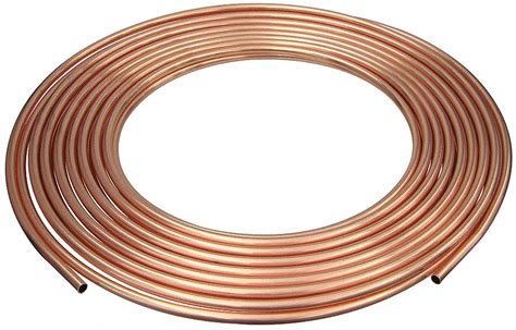 Mueller Industries 100 Ft Soft Coil Copper Tubing 14 In Outside Dia 0125 In Inside Dia