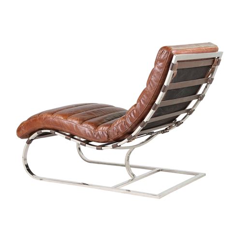 Der relax sessel 4792 aus dem hause mondo überzeugt durch sein schlichtes schwarzes design in echtem leder. Relax Sessel Aus Leder Und Holz : Moderner Stuhl / aus Metall / Leder / Holz - EAST RIVER ...