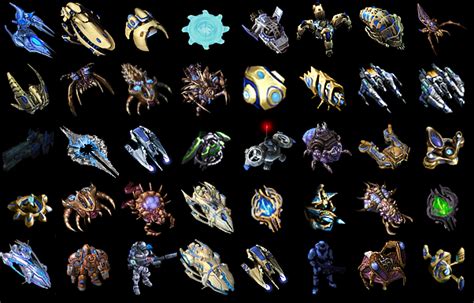 Большая коллекция иконок способностей и юнитов Starcraft 2 Моддинг