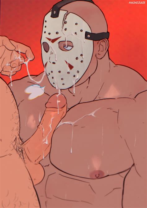 Macho Juice Jason Voorhees Friday The Th Absurdres Bad Id Bad Twitter Id Highres Babes