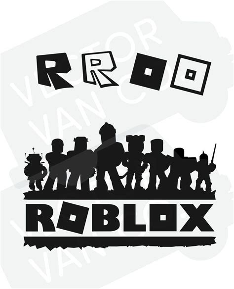 Roblox Svg Bundle Pack Roblox Cut File Roblox Svg Alphabet Etsy