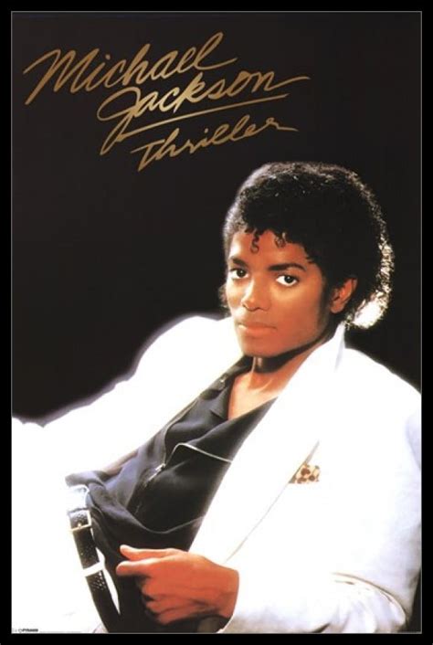 Buy Michael Jackson Thriller Album Laminated Framed Poster X
