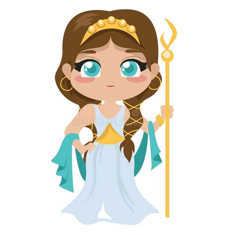 Hera Cartoon Goddess