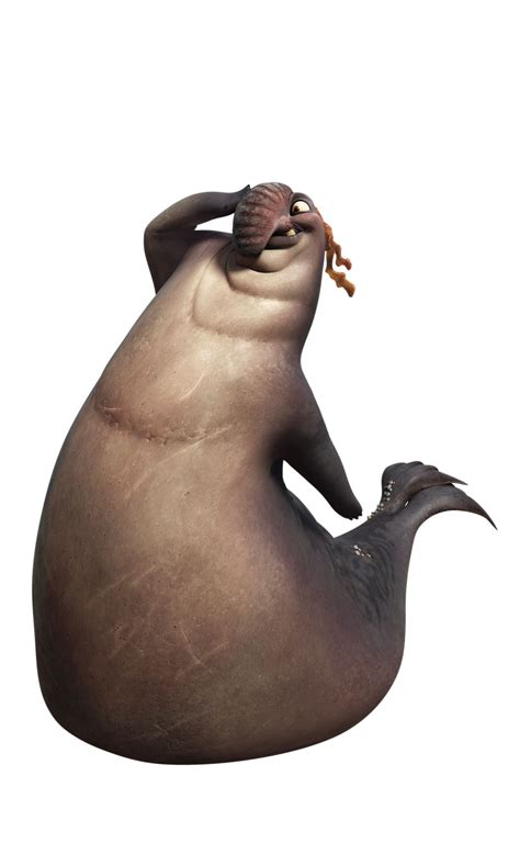 Flynn Voiced By Nick Frost Flynn Is A 4000 Pound British Elephant Seal With A Heart Of Gold