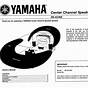 Yamaha Ns A100xt User Manual