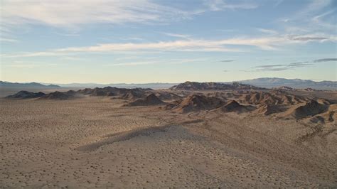 5k Stock Footage Aerial Video Fly By Desert Mountains Mojave Desert