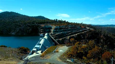 Cotter Dam By Drone Canberra Youtube