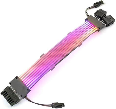 Buy Rgb Extension Cable Kit To 2 X 8 Pin Gpu Addressable For Computer