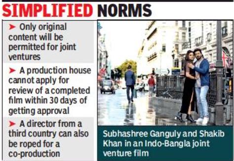 New Rules To Help Indo Bangla Films Kolkata News Times Of India