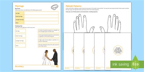 Marriage Worksheet Worksheets Teacher Made Twinkl