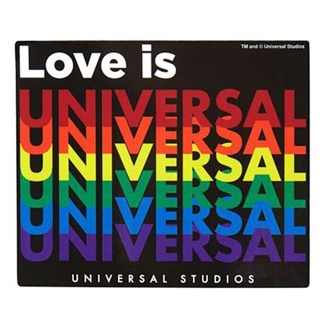 Universal Auto Magnet Love Is Universal