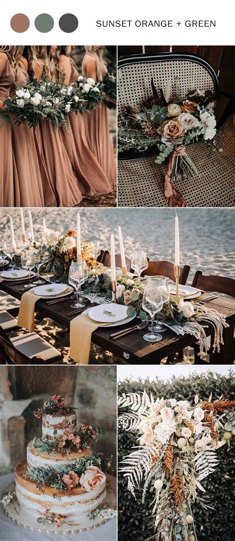 Fall Wedding Colors 2021 Top 10 Color Combination Ideas