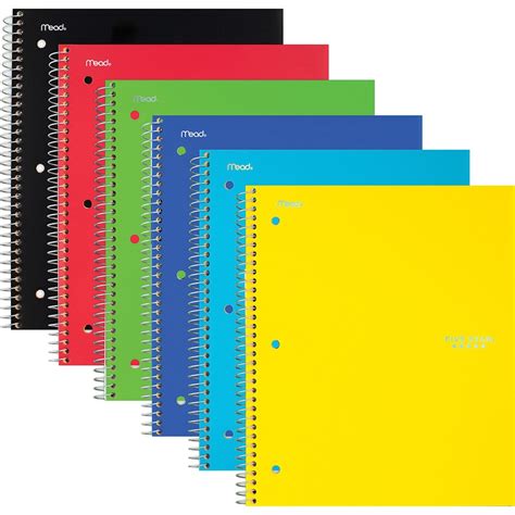 Mea06190 Mead 1 Subject Graph Ruled Notebook Letter Size 100