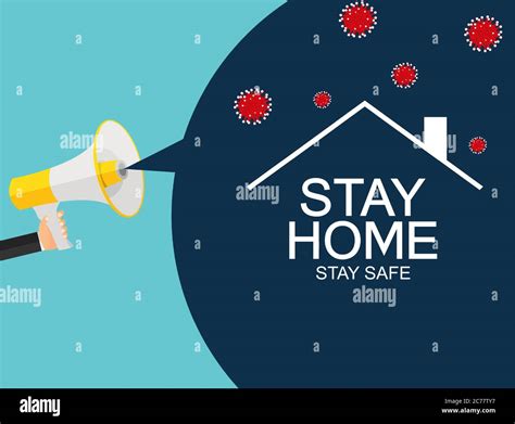 Stay Home Stay Safe Poster Awareness Social Media Campaign And