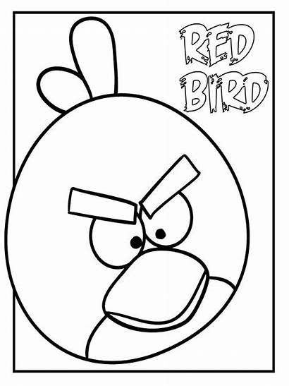 Angry Birds Pages Colouring Templates Coloring Bird