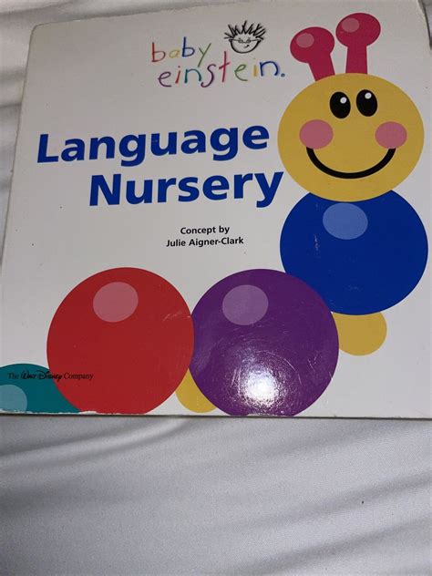 Baby Einstein “language Nursery” Book Ebay