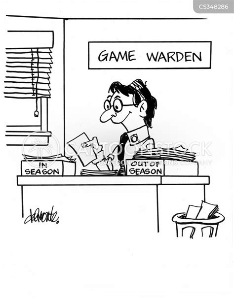 Game Wardens Cartoons And Comics Funny Pictures From Cartoonstock
