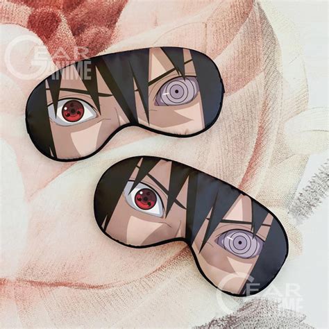 Sasuke Uchiha Eye Mask Anime Eye Mask Gearanime