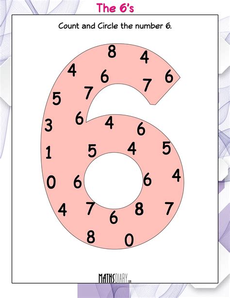 Count And Circle Worksheet