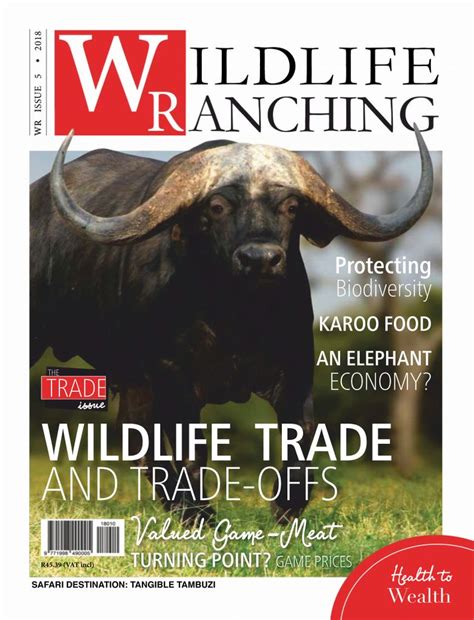 Wildlife Ranching Magazine October 2018 Pdf Download Free