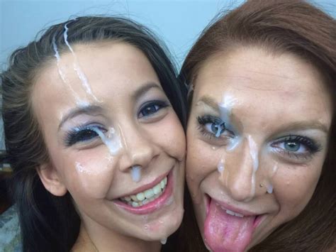 Girls Smiling For The Camera With Cum On Their Faces Porn Pic Eporner