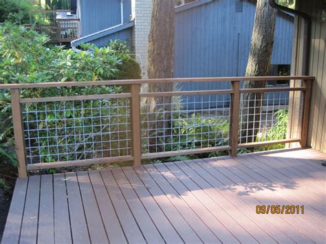 Wire Deck Railing Deck Railing Design Deck Design Railing Ideas