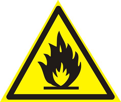 Signe Inflammable Png Clipart Png All