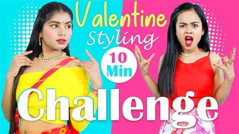 valentine special 10 minute diy styling challenge diyqueen youtube